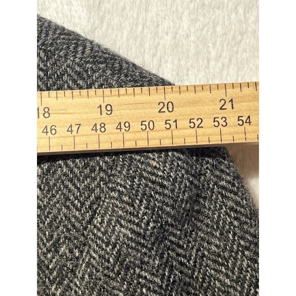 Gray Wool Tweed Herringbone Sport Coat - image 8